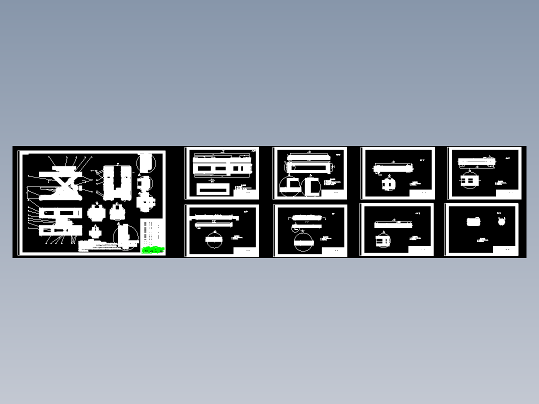 剪式汽车升降台设计 双层剪叉式举升设备【全套含CAD图纸】