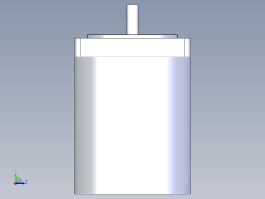 86步进电机左视缩略图