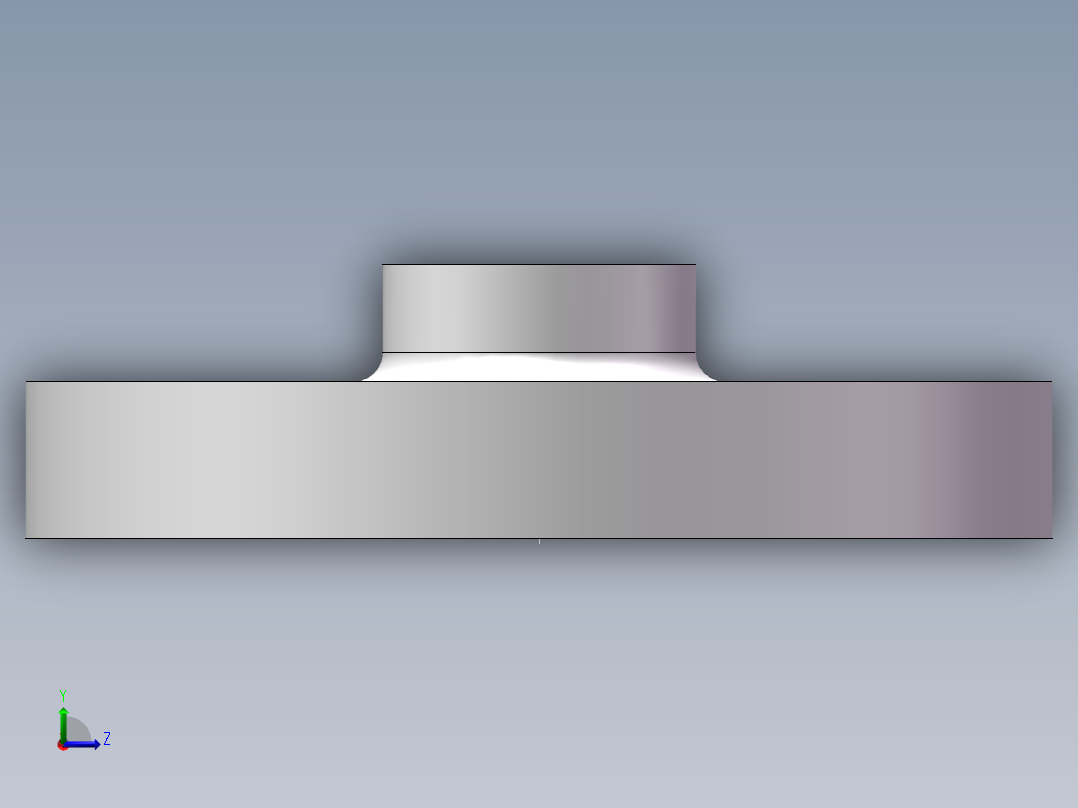 FLANGE_DN20_PN10_U-PVC左视图