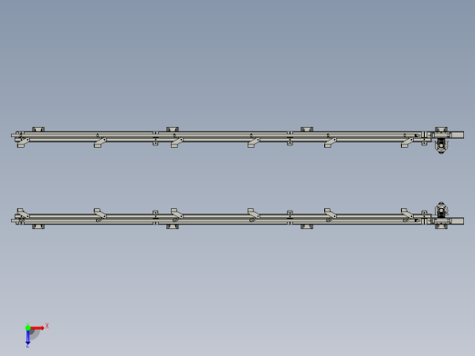 料框放料装置俯视缩略图