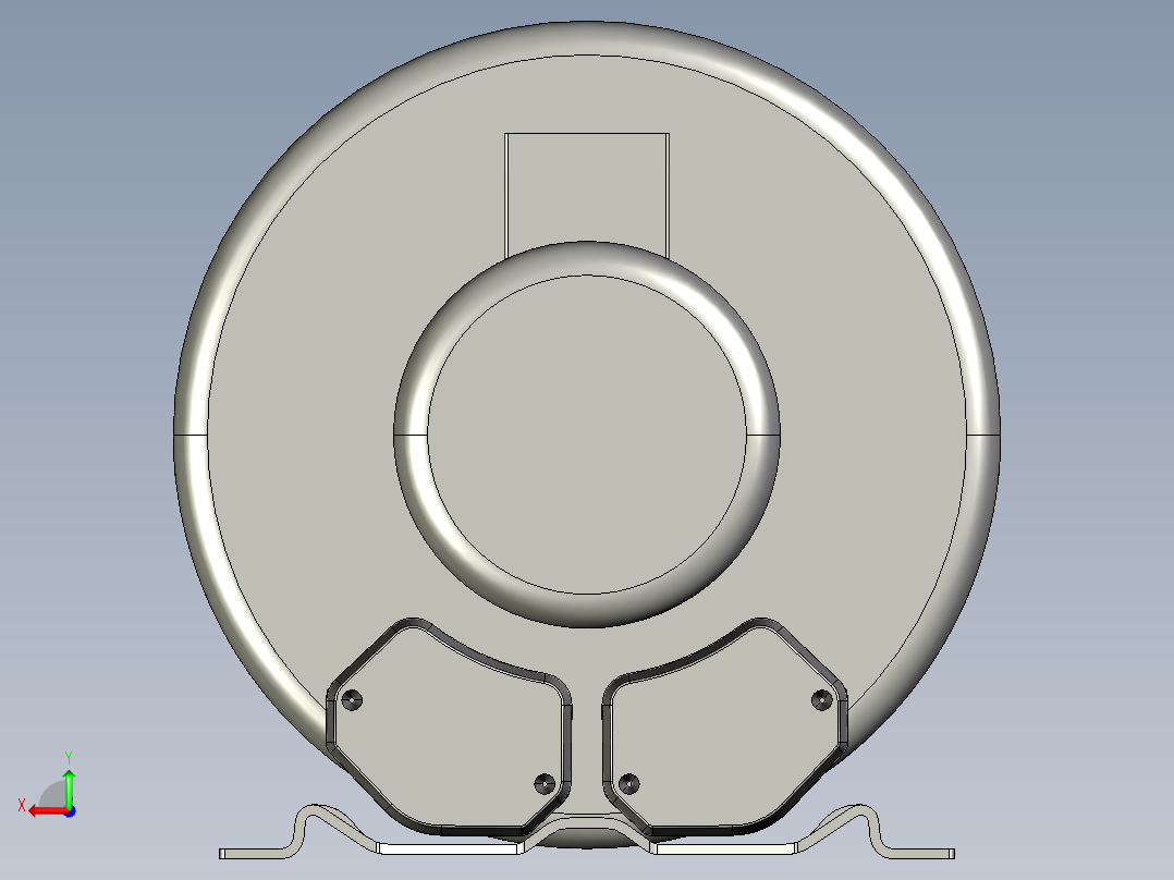 风机B630H16--22KW后视图