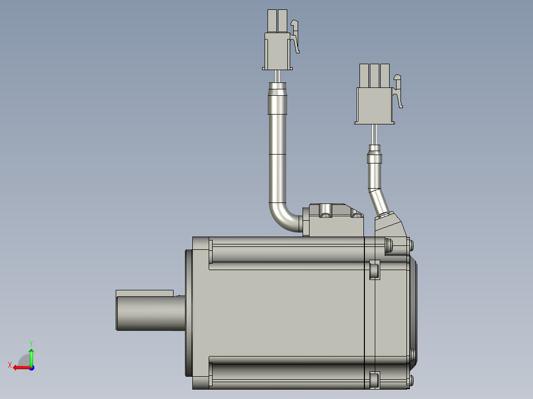 松下伺服电机MHMF042L1U2-A后视图