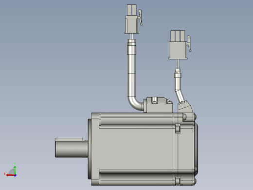 松下伺服电机MHMF042L1U2-A后视缩略图
