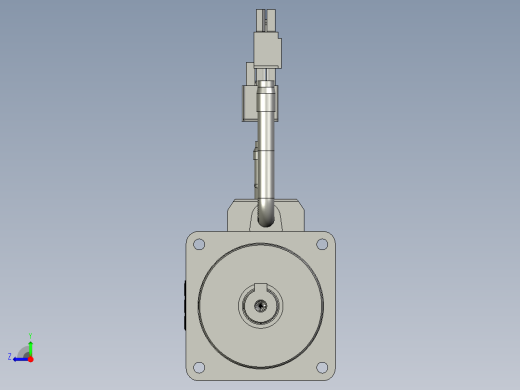 松下伺服电机MHMF042L1U2-A右视缩略图