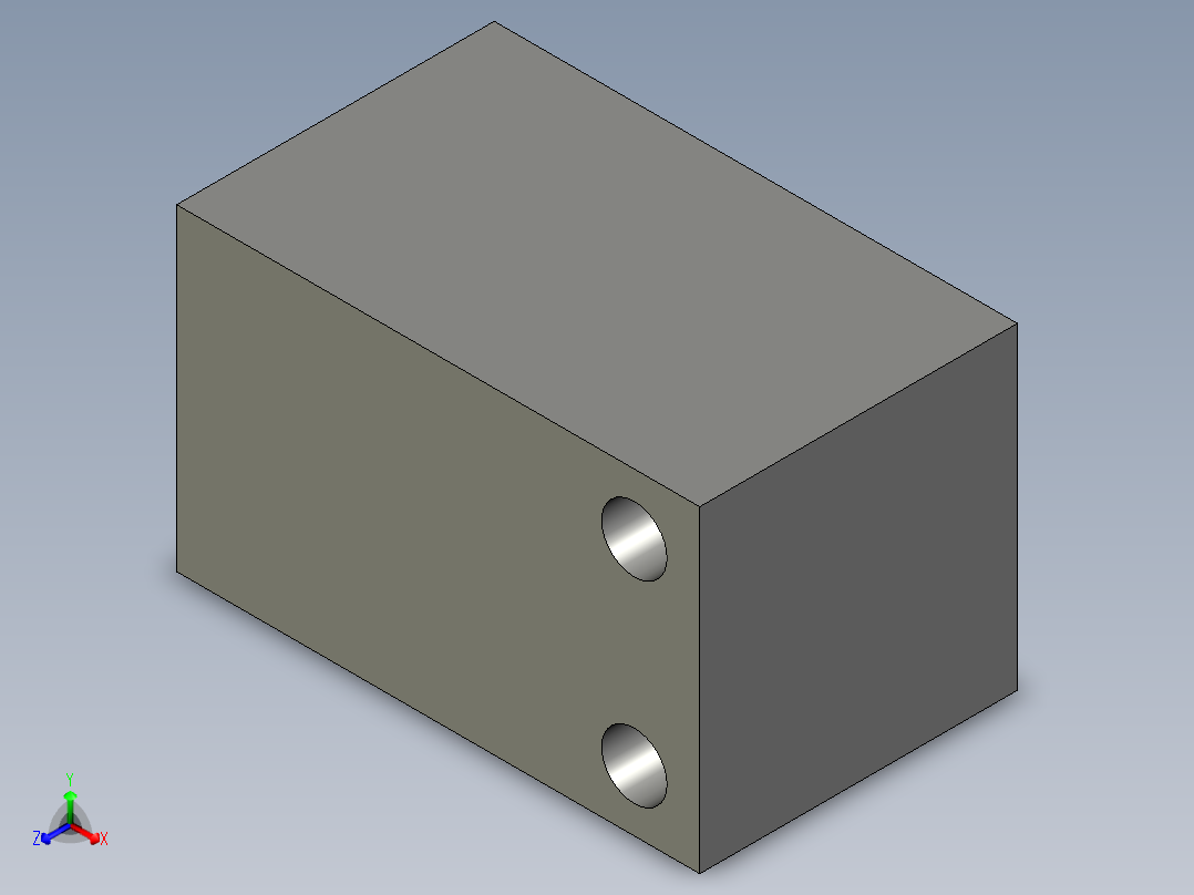 接近开关F3N-17DN05-N正等轴测图