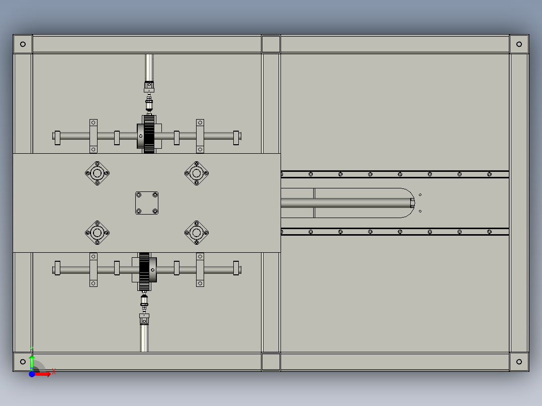 酒瓶和瓶盖用压紧装置前视图