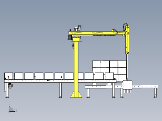 龙门码垛机器人左视缩略图