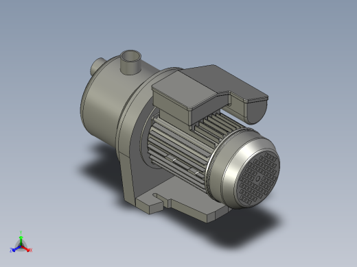 JET1100-高压水泵-小芳精品水泵Z001正等轴测缩略图