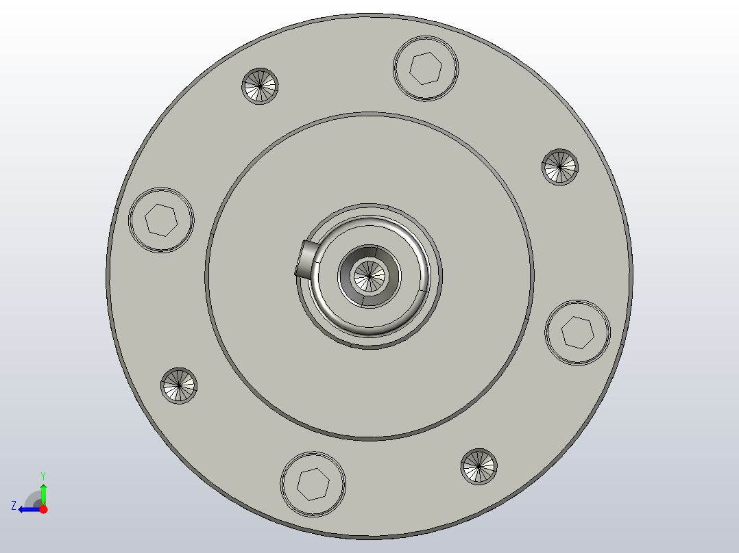 Z72BLDPN120W减速比一级整机右视图