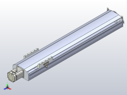 日规模组半封闭丝杆TPA-HNR-175D-2510C-L750-M-Y-P75-N3