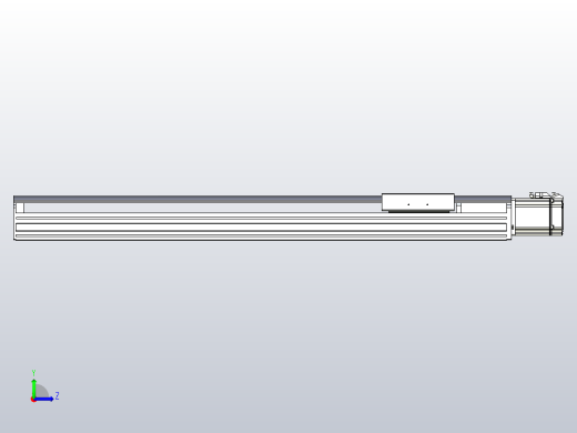 日规模组半封闭丝杆TPA-HNR-175D-2510C-L750-M-Y-P75-N3左视缩略图