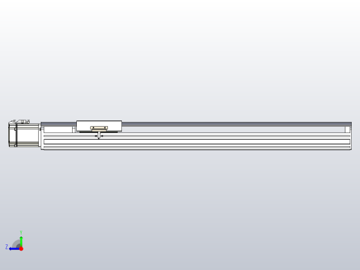 日规模组半封闭丝杆TPA-HNR-175D-2510C-L750-M-Y-P75-N3右视缩略图