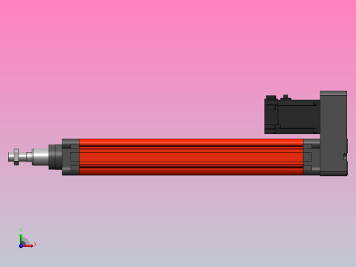 MES50电缸-间接安装-400W伺服[MES50-300-P10-P-M40-S2-P]前视缩略图