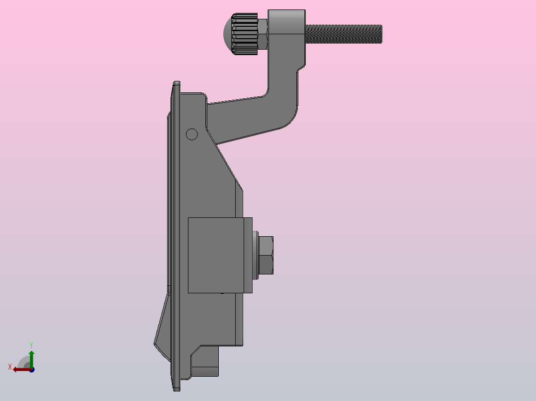 MS708[MS708-3]锁后视图