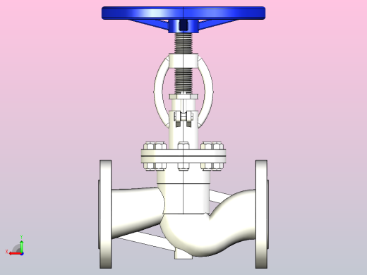 J41H╱W-25╱P法兰截止阀[J41H-25]65后视缩略图