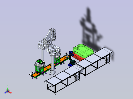 电路板的视觉检测与运输模拟
