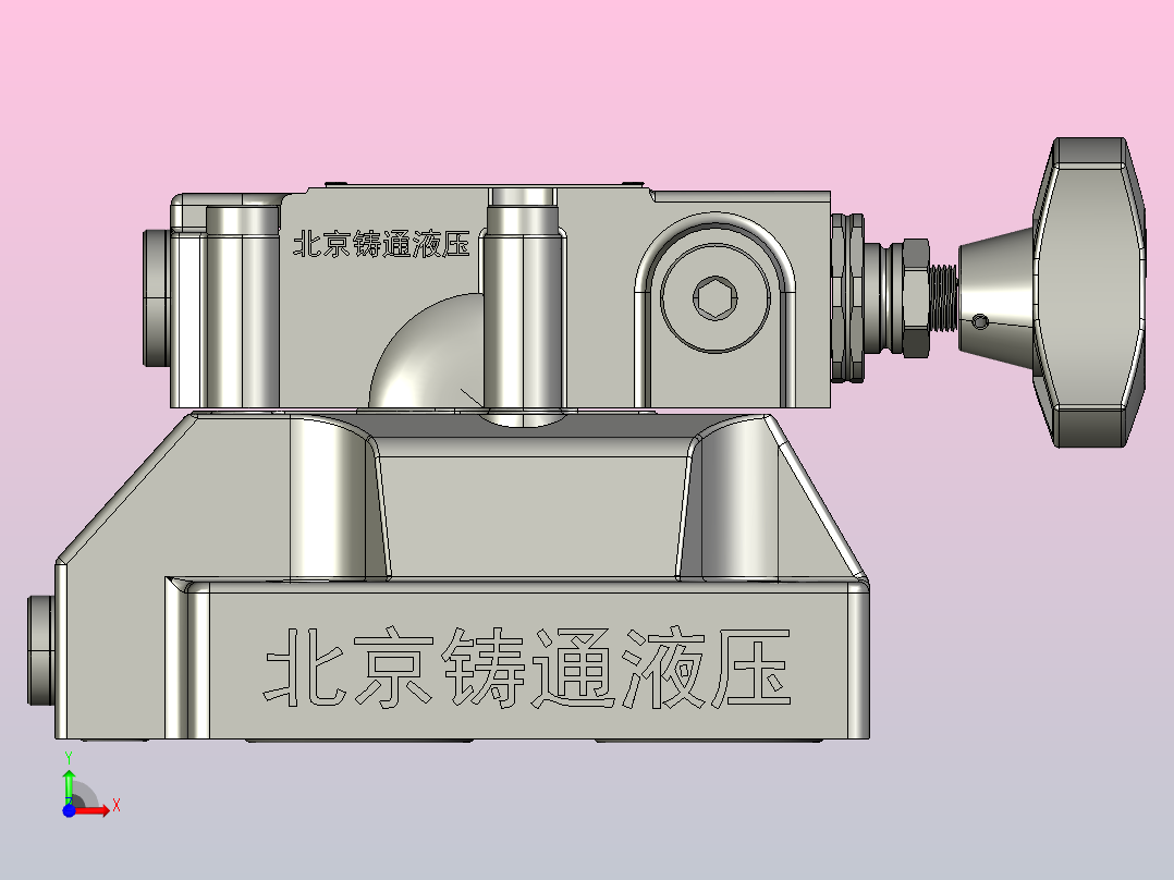 DB╱DBW先导溢流阀（30系列）-管式连接[DB30-1]前视图