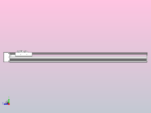 日规模组半封闭丝杆TPA-HNR-105D-1610C-L700-ML-C-P40-N3右视缩略图