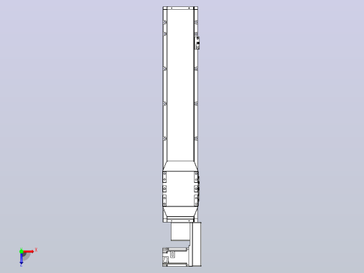 机器人皮带驱动直线轴TPA-GCB-150-P80-L600-QR-M75-N3俯视缩略图