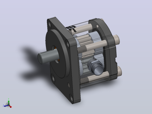 Solidworks 液压泵组件73