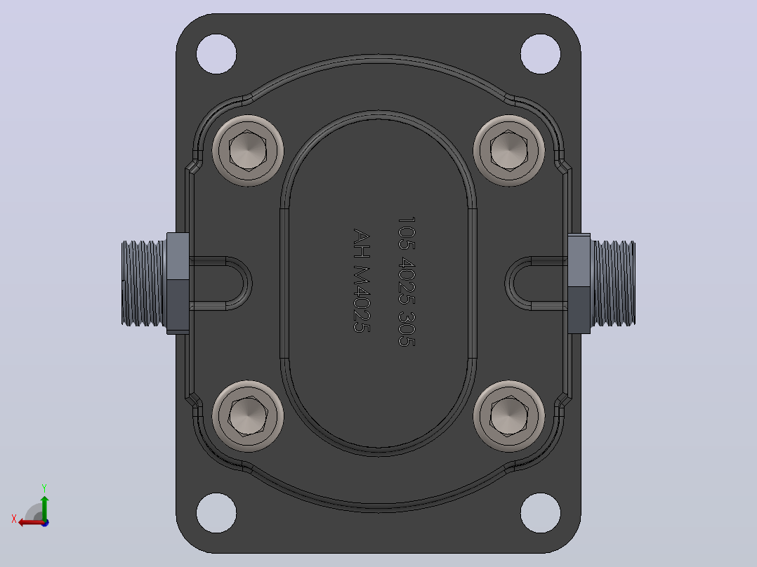 Solidworks 液压泵组件73后视图