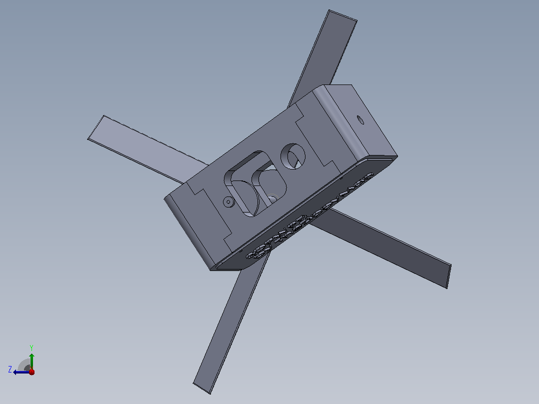 3DPWPE - a33D打印风车右视图