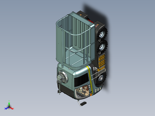 Chromatic ii军卡玩具模型3D图纸 x_t igs stp格式