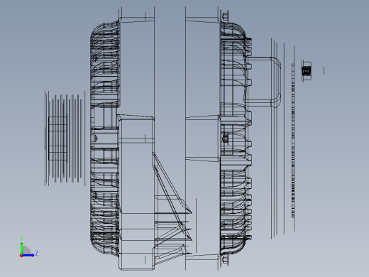 交流发电机左视缩略图