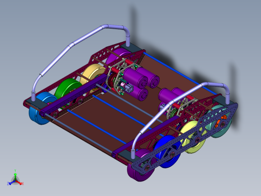 全电动前移转向平台