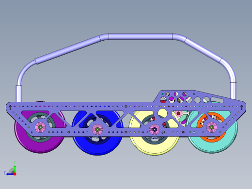 全电动前移转向平台右视缩略图
