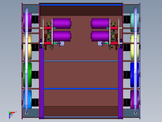 全电动前移转向平台俯视缩略图