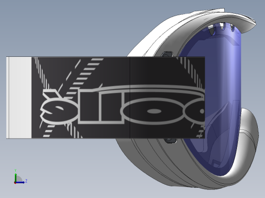 雪镜滑雪面罩左视缩略图