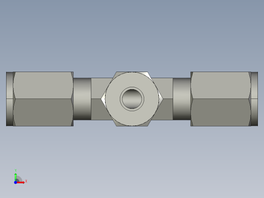 卡套式工业通用硬管接头4_jbu-s前视缩略图