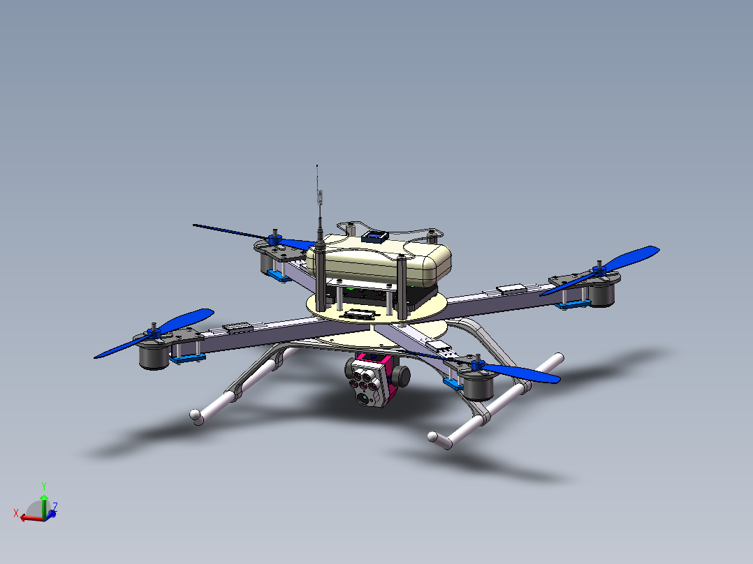 无人机11(3)主视图