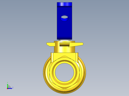 管道手动球阀-水管开关阀-手动阀门395_02_E_1左视缩略图