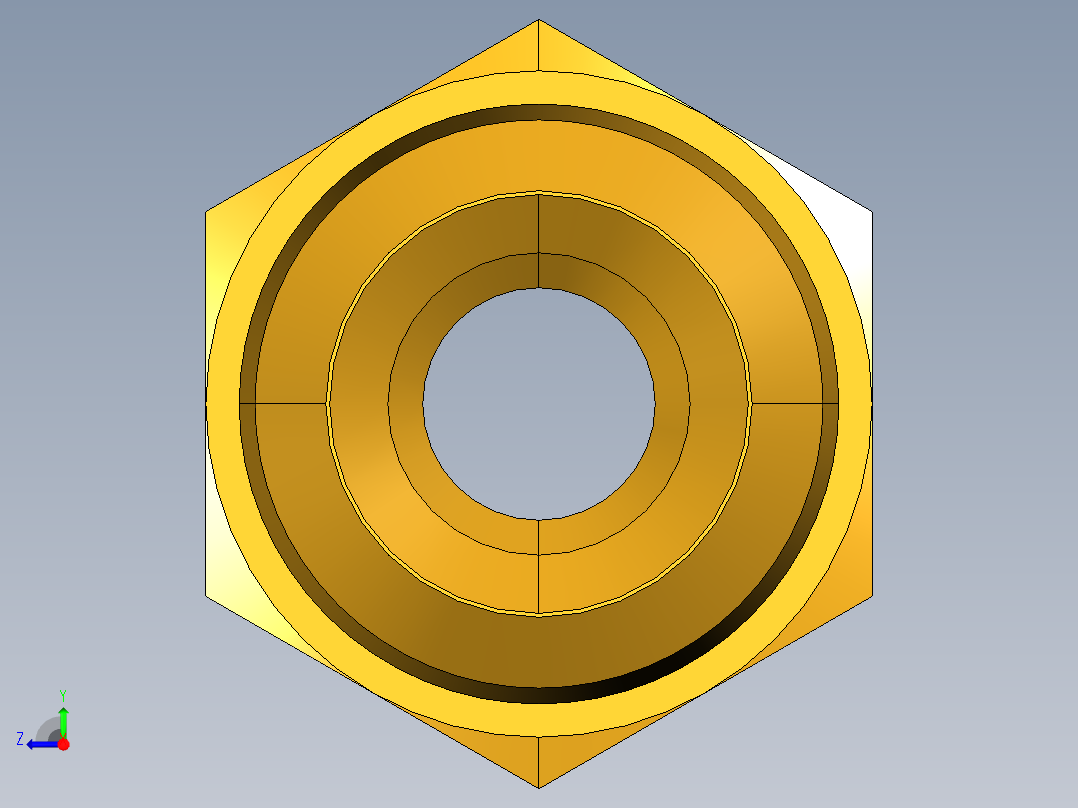 工业通用螺蚊管倒齿式工业硬管接头Male Connector 28-4-1右视图