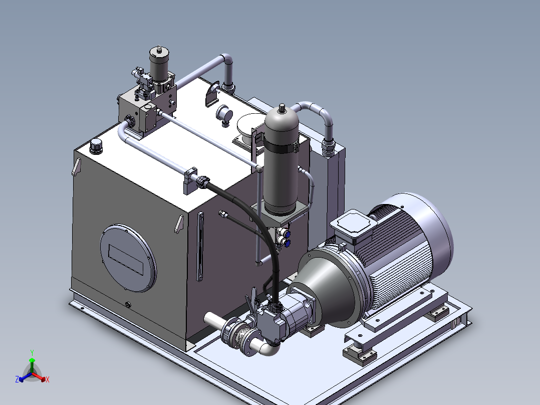 车厢焊接流水线液压泵源