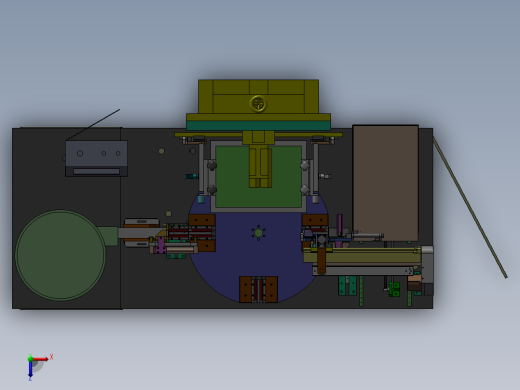 自动丝印机俯视缩略图