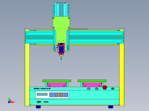 双型点胶机前视缩略图