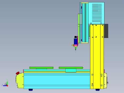 双型点胶机右视缩略图