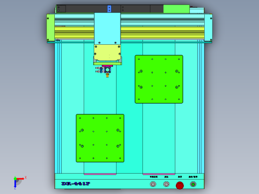 双型点胶机俯视缩略图
