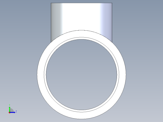 CPVC管件02-Sch80_ReducingTee_SxSxS_9801-338_3.5in x 2in左视缩略图