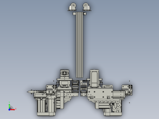 双头滑轨点焊机前视缩略图