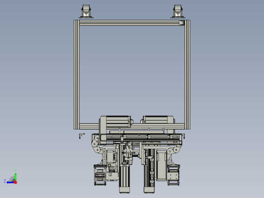 双头滑轨点焊机右视缩略图