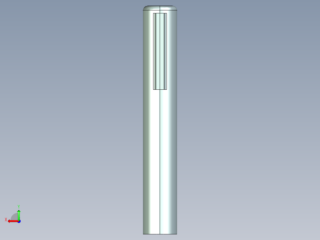 【2121】龙门式起重机UG设计后视图