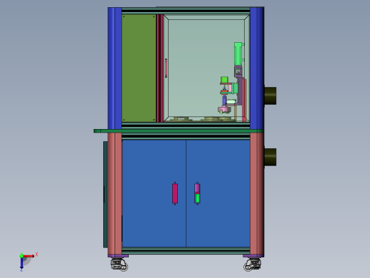 弧面擦拭机sw22可编辑俯视缩略图
