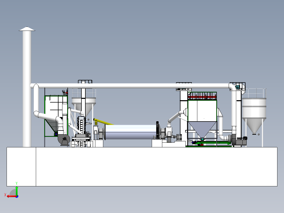 磨粉生产线sw20后视图