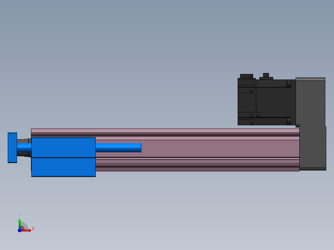电动缸 MTC32系列 6款前视图