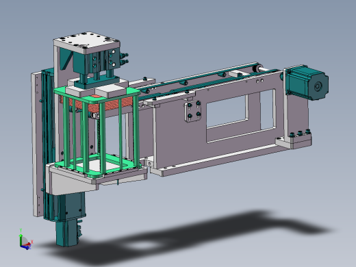 0.8米0.22米双带输送机构