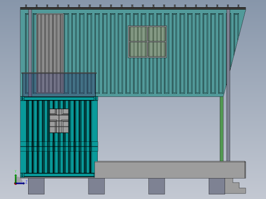 房子、建筑(73)左视缩略图